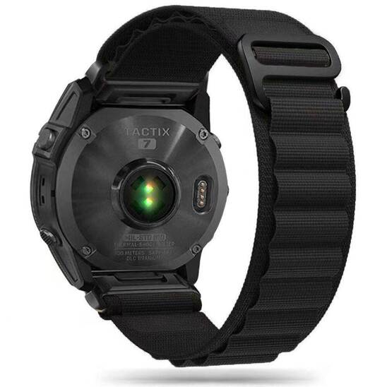 Pasek do GARMIN FENIX 5 / 6 / 6 PRO / 7 Tech-Protect Nylon Pro czarne