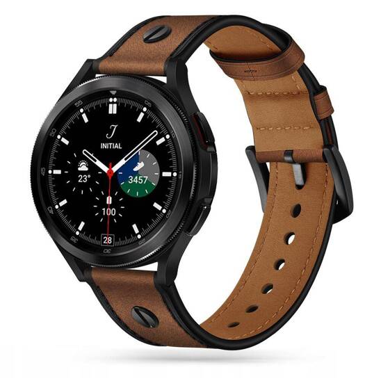 Pasek do SAMSUNG GALAXY WATCH 4 / 5 / 5 PRO / 6 Tech-Protect Screwband brązowe