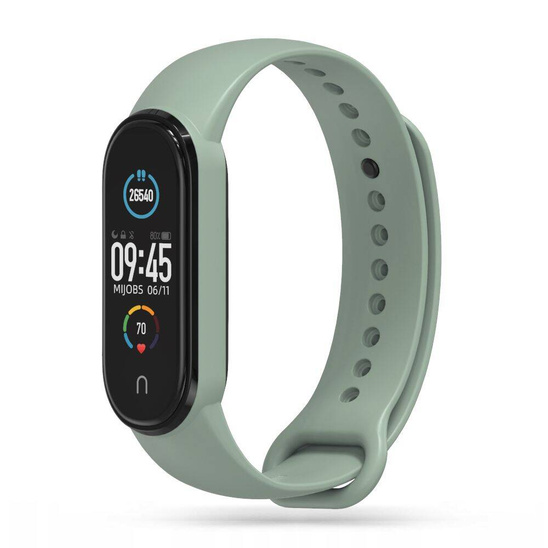 Pasek do XIAOMI MI BAND 7 / 6 / 6 NFC / 5 Tech-Protect IconBand Olive jasna zieleń