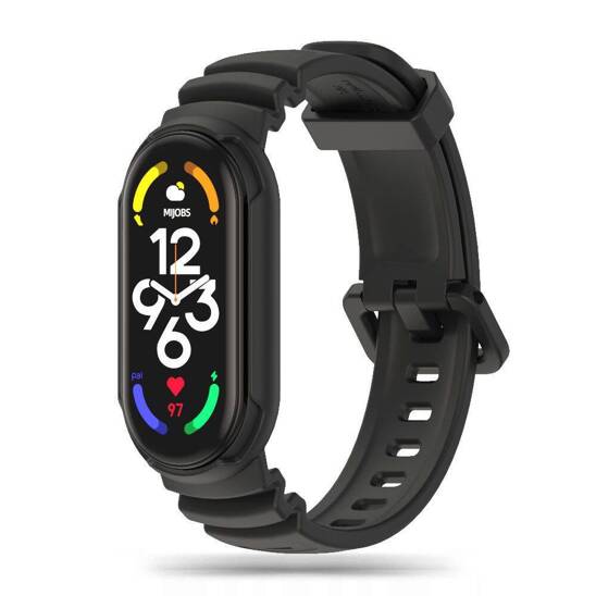 Pasek do XIAOMI MI BAND 7 / 6 / 6 NFC / 5 Tech-Protect IconBand czarny