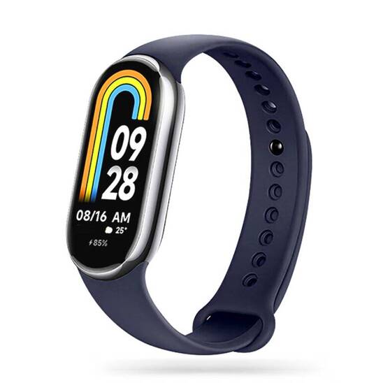 Pasek do XIAOMI MI BAND 8 / 8 NFC Tech-Protect IconBand granatowe