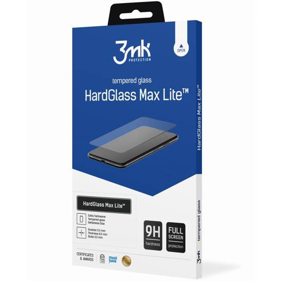 Szkło Hartowane 5D APPLE IPHONE 15 PRO MAX 3mk Hard Glass Max Lite