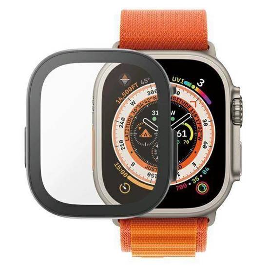 Szkło Hartowane 5D APPLE WATCH ULTRA (49MM) PanzerGlass Full Body (3678) czarne