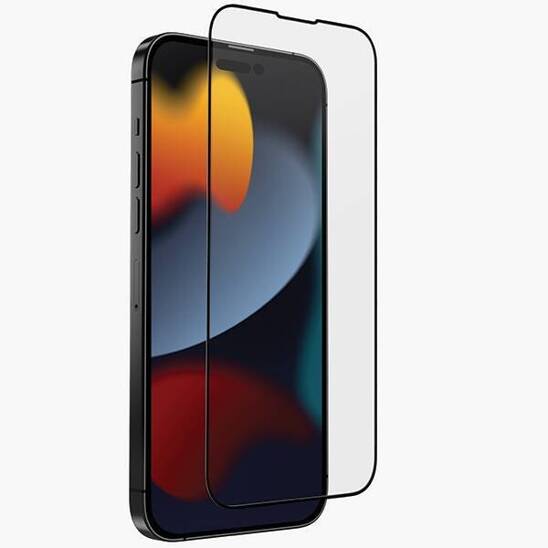 Szkło Hartowane 5D IPHONE 14 UNIQ Optix Vivid z Aplikatorem