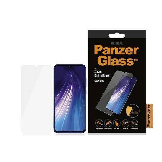 Szkło Hartowane 5D XIAOMI REDMI NOTE 8 PanzerGlass E2E Regular Case Friendly