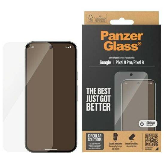 Szkło Hartowane GOOGLE PIXEL 9 / 9 PRO PanzerGlass Ultra-Wide Fit Screen Protection 4787