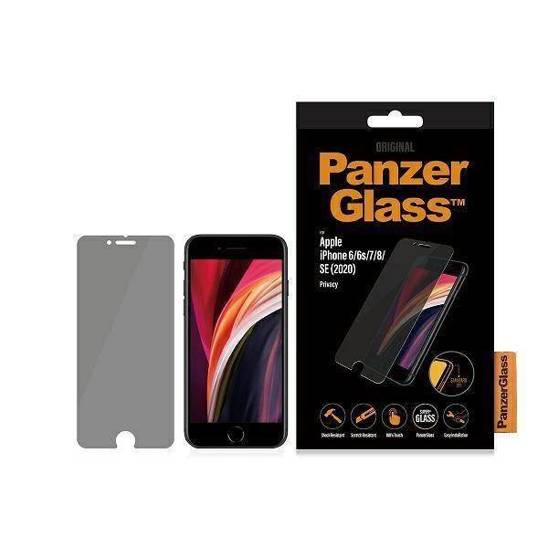 Szkło Hartowane IPHONE 6 / 6S / 7 / 8 / SE 2020 / 2022 PanzerGlass Standard Super+ Privacy