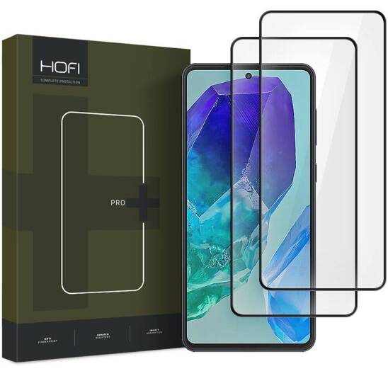 Szkło Hartowane SAMSUNG GALAXY M55 5G HOFI Glass Pro+ 2-pack czarne