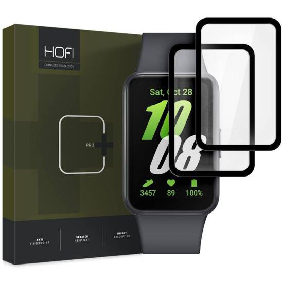 Szkło Hybrydowe SAMSUNG GALAXY FIT 3 Hofi Hybrid Pro+ 2-pack czarne