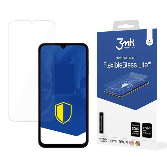 Szkło Hybrydowe SAMSUNG GALAXY M15 5G 3mk Flexbile Glass Lite Cienkie (0,16mm)