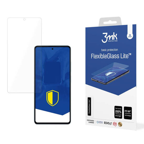 Szkło Hybrydowe XIAOMI REDMI NOTE 12 PRO / PRO+ 3mk Flexbile Glass Lite Cienkie (0,16mm) Clear