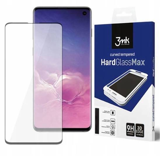 Szkło hartowane IPHONE 12 / 12 PRO 3MK Hard Glass Max czarne