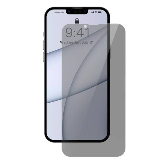 Szkło hartowane z filtrem prywatyzującym 0.3mm Baseus do iPhone 13 Pro Max (2szt)