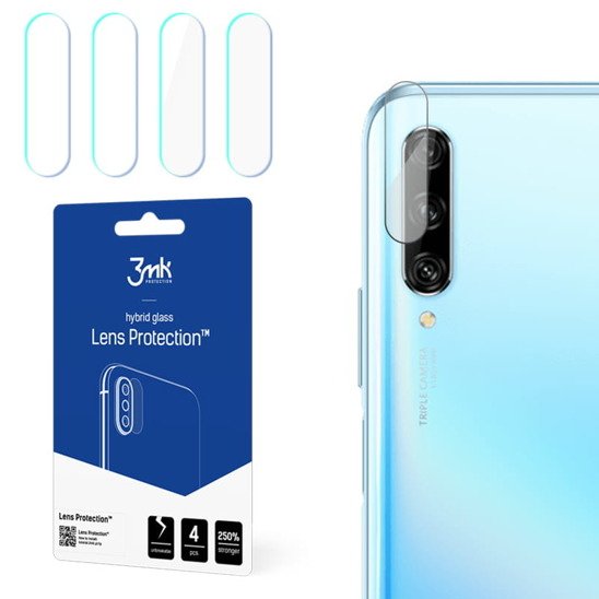 Szkło hybrydowe na aparat HUAWEI P SMART PRO 2019 obiektyw 3MK Flexible Glass Lens