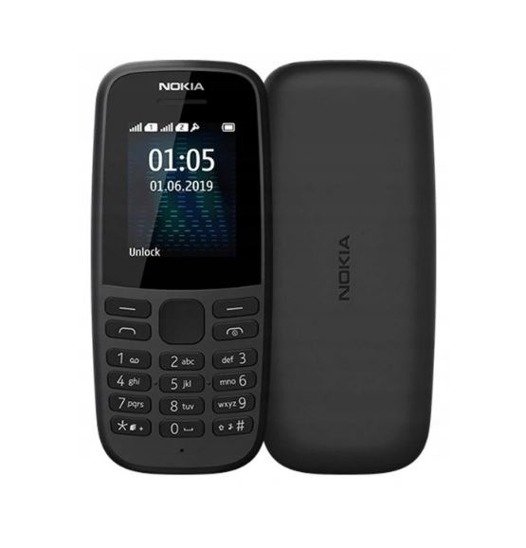 Telefon komórkowy NOKIA 105 DUAL SIM czarna TA-1174