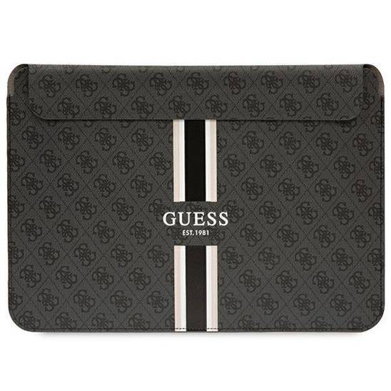 Torba LAPTOP 14" Guess Sleeve 4G Printed Stripes (GUCS14P4RPSK) czarne