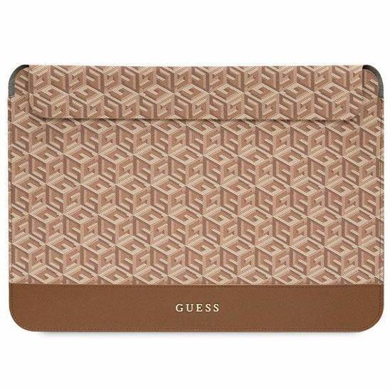 Torba LAPTOP 14" Guess Sleeve GCube Stripes (GUCS14HGCFSEW) brązowe