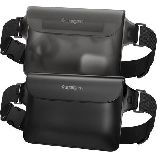 Torba Wodoodporna Spigen A620 Waterproof Waist Bag 2-pack czarna