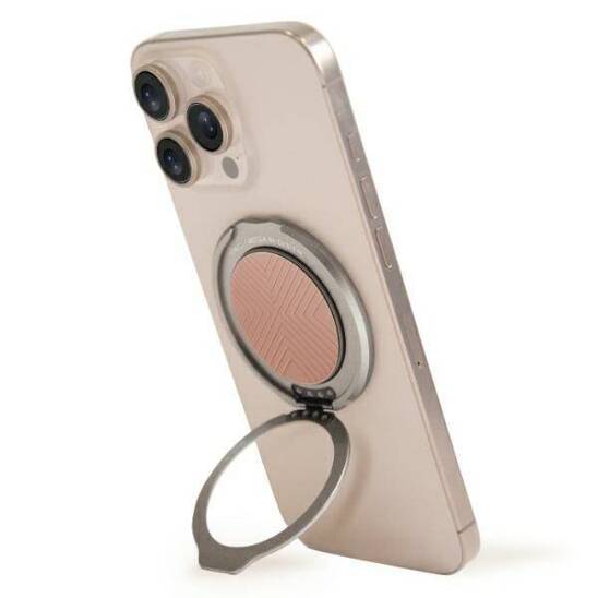 UNIQ Gripfit 360 Magnetic Mount&Kickstand Uchwyt Magnetyczny różowy/blush pink