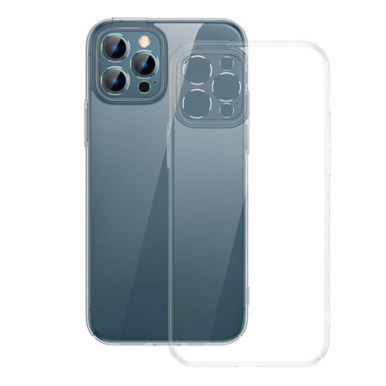 Zestaw ochronny Baseus Crystal przezroczyste etui i szkło hartowane do iPhone 12 Pro (ultra cienkie)